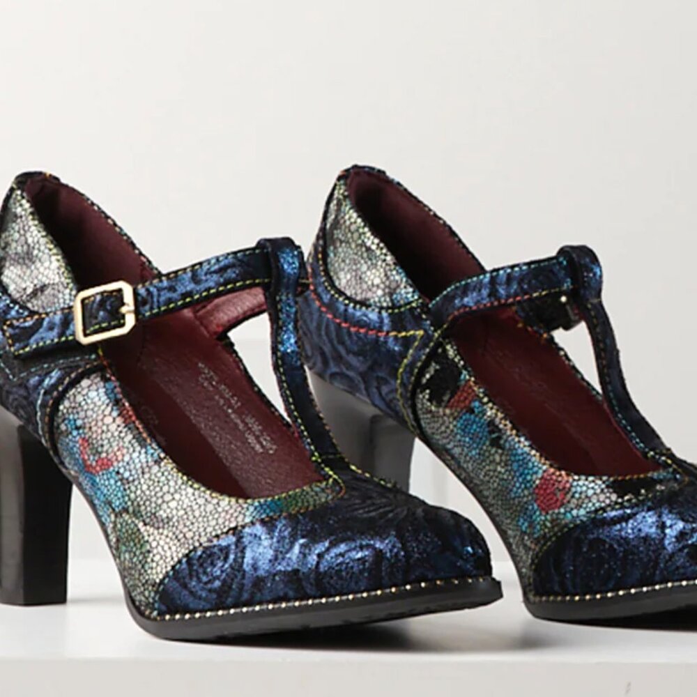 L'Artiste Mazie Heels - Blue - Size 39
